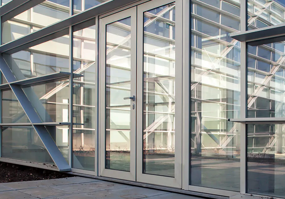 Aluminium door